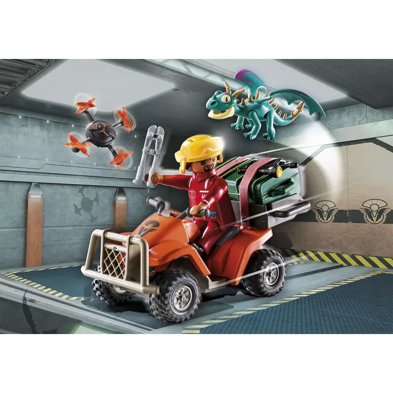 Dragons the Nine Realms Icaris Quad -setti Playmobil 71085