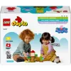 Lego 10431 Duplo Peppa Pig puutarha ja puumaja leikkisetti