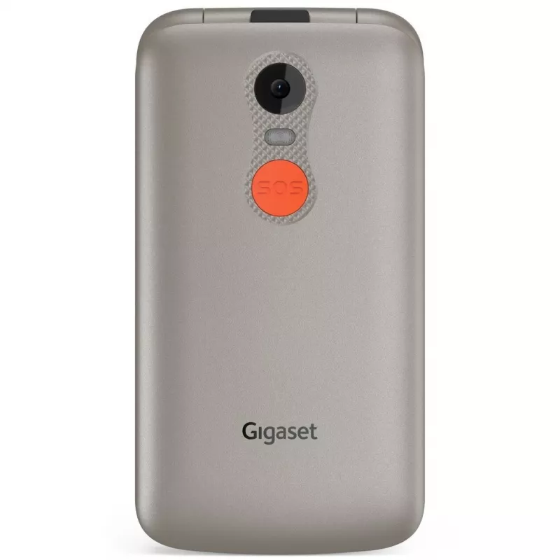 Gigaset GL595 simpukkapuhelin, 2,8 tuumaa, hopea