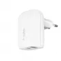 Belkin WCB007vfWH älypuhelin, tabletti valkoinen AC pikalataus sisäkäyttöön