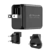 Seinänalaturi Tellur TLL151451 65W, 3-porttinen (2x USB-C, 1x USB-A)