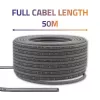 UTP-patchkaapeli QOLTEC CAT6 50 m kupari (Cu) harmaa