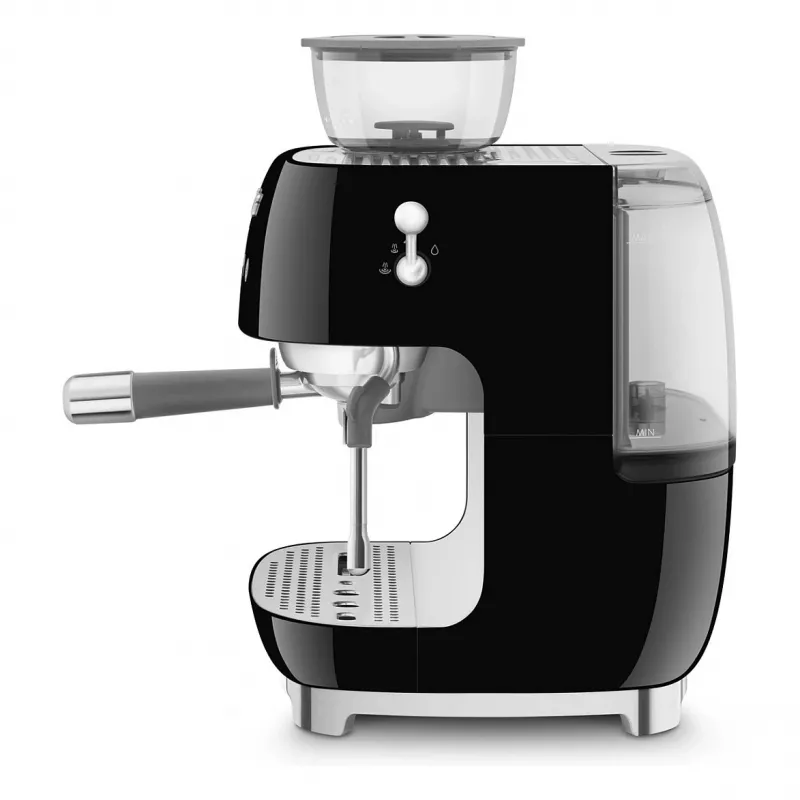 SMEG EGF03BLEU espressokeitin. kahviautomaatti 50s Style. musta