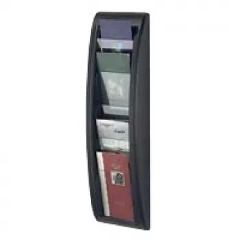 Paperiteline Paperflow QUICK BLICK 4062.11 — 5 lokeroa, antrasiitti
