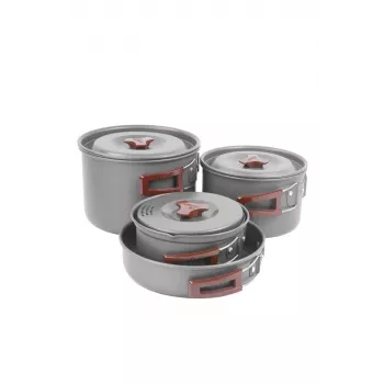 Keittosarja Fire-Maple fmc-206 retkikattilat ja -pannut, kevyt, kompakti muotoilu