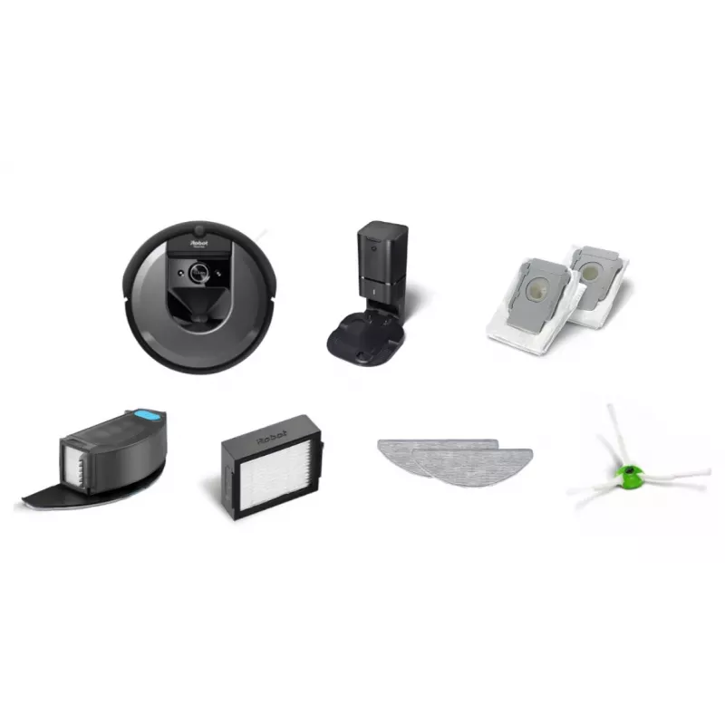 Imuroiva robotti iRobot Combo i8+, pussiton, musta