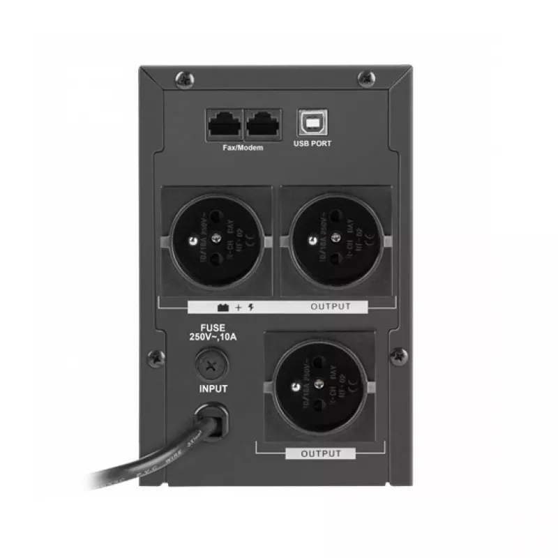Armac O/1500E/LCD UPS (keskeytymätön virransyöttö) line-interactive 1,5 kVA 3 pistorasiaa