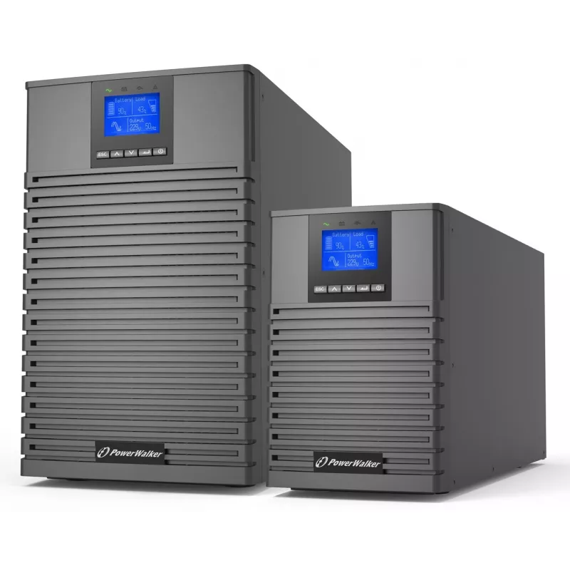 PowerWalker VFI 2000 ICT IoT kaksoismuunnos (Online) 2 kVA 2000 W 8 AC-lähtöä