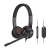 Creative 51EF0980AA000 Chat USB On-Ear-kuulokemikrofoni johdollinen stereo musta