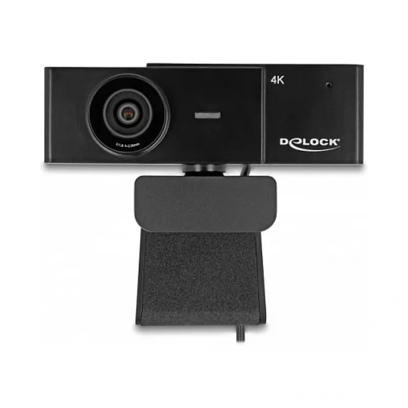 Verkkokamera DeLOCK 96400 8 MP 3840 x 2160 pikseliä USB 2.0 musta