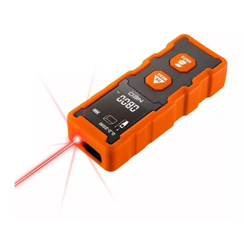 NEO Tools 75-202 laseretäisyysmittari, 20 m