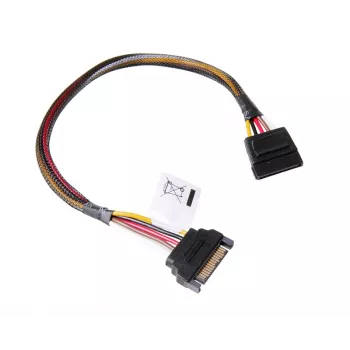 SATA-virtajohdon jatko Akasa AK-CBPW04-30 0,3 m