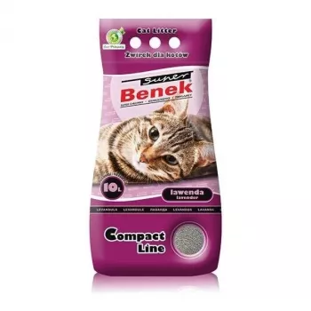 Certech Super Benek Compact laventeli - paakkuuntuva kissanhiekka 10 l