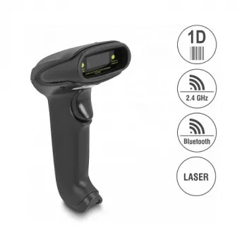 Käsikäyttöinen viivakoodilukija DeLOCK 90564 1D laser Bluetooth USB