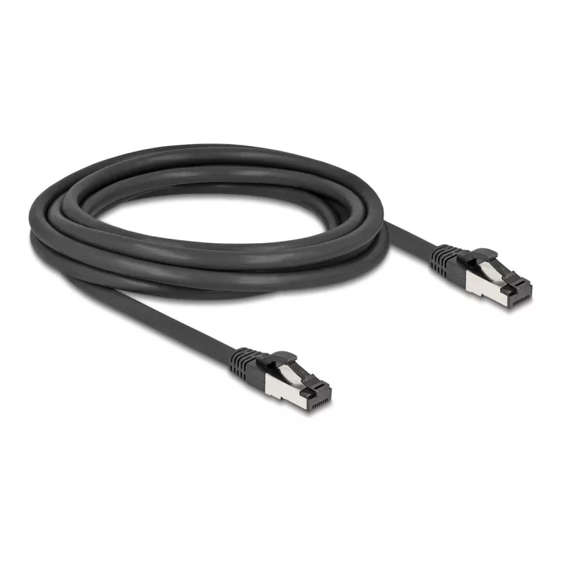 Verkkokaapeli DeLOCK 80573 RJ-45 Cat8.1 3 m musta