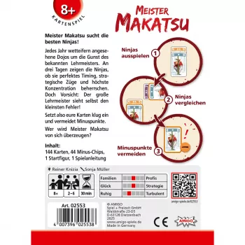 Meister Makatsu, korttipeli