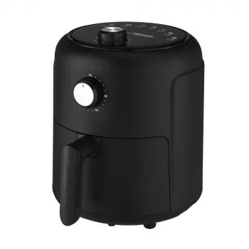 Kuumailmafriteerauskeitin ESPERANZA EKA001, 2,6 L, 1000 W, 7 ohjelmaa, musta, kompakti työtasolle