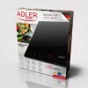 Adler AD 6513 pöytämallinen induktioliesi 29 cm, 1 keittoalue, 2000 W, musta