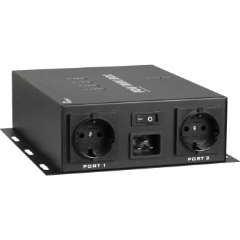 Virranjakoyksikkö INTER-TECH IPC PDU SA-0416EU 16A 4 kytkettävällä pistorasialla