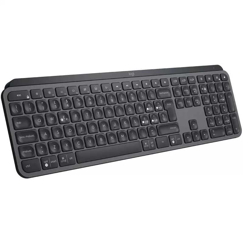 Logitech MX Keys for Business -näppäimistö RF langaton + Bluetooth italialainen grafiitti (920-010247)