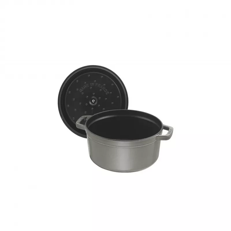 Cocotte Staub 20 cm harmaa valurauta