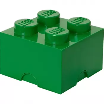 LEGO Storage Brick 4 vihreä, säilytyslaatikko vihreä