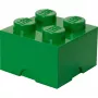 LEGO Storage Brick 4 vihreä, säilytyslaatikko vihreä