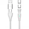 USB-kaapeli 4smarts 541236 USB 2.0 1,8 m USB-C valkoinen