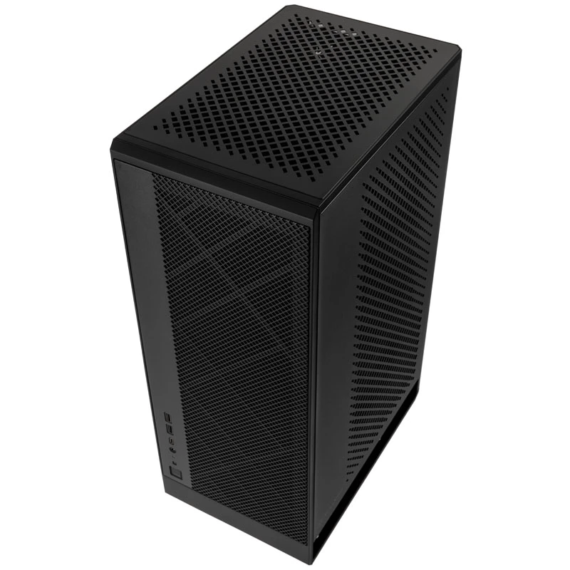 SilverStone ALTA G1M - MicroATX-torni - Micro-ATX - ilman virtalähdettä (SFX12V/SFX-L12V) - musta - USB/audio