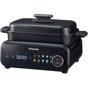 Panasonic 4-in-1 NF-GM400KXE monitoimikeitin höyrykeitin grilli musta, 4-in-1-toiminnot