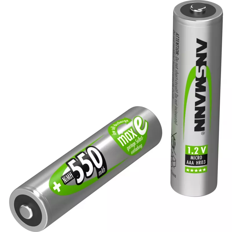 Akku Ansmann blister 4 x Accu AAA 550 mAh
