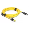 Verkkokaapeli DeLOCK 81252 musta keltainen 3 m Cat6