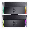 CPU-jäähdytin Jonsbo HX6280 PWM RGB 130 mm, musta
