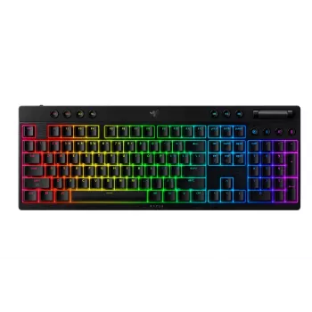 Pelikuulokkeet Razer BlackWidow V4 Low-profile Wireless — mekaaniset matalaprofiiliset näppäimet, Bluetooth ja 2,4 GHz