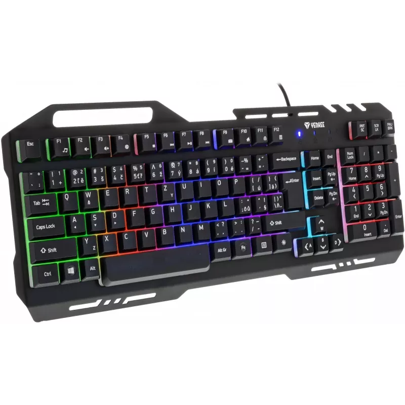 Näppäimistö YKB 3200 SHADOW metal, LED