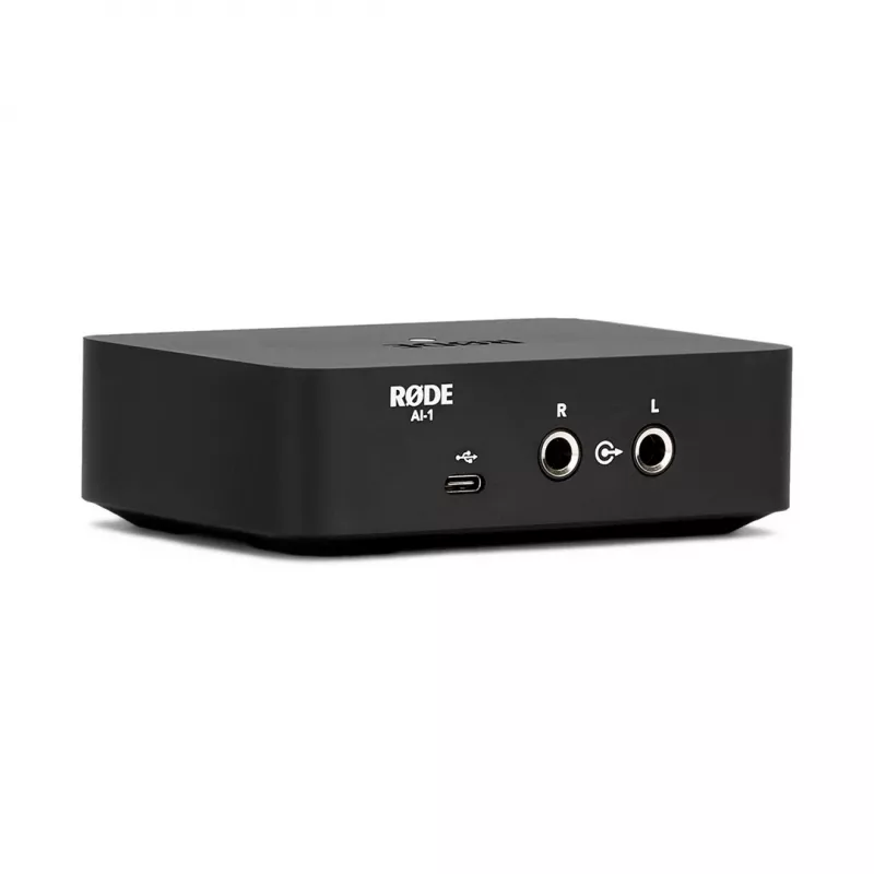 RODE AI-1 USB-audioliitäntä A-A-esivahvistin 24 bit 96 kHz, musta