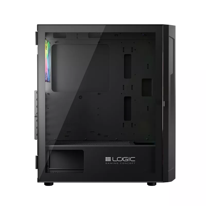 Logic ARAMIS ARGB MINIDI USB 3.0 kotelo musta