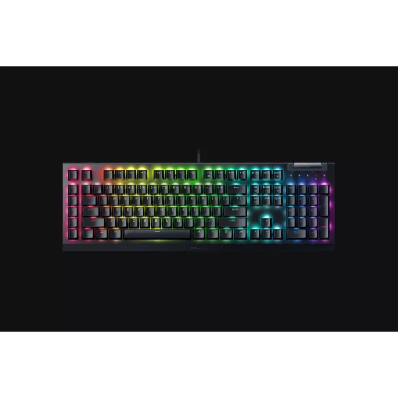 Razer BlackWidow V4 X -näppäimistö peli USB QWERTZ saksa musta