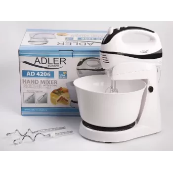 Adler AD 4206 tehosekoitin musta, valkoinen 300 W