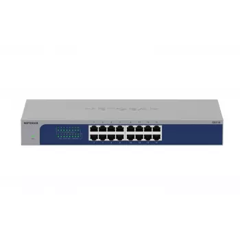 NETGEAR GS516-300EUS verkkokytkin hallitsematon Gigabit Ethernet (10/100/1000) harmaa