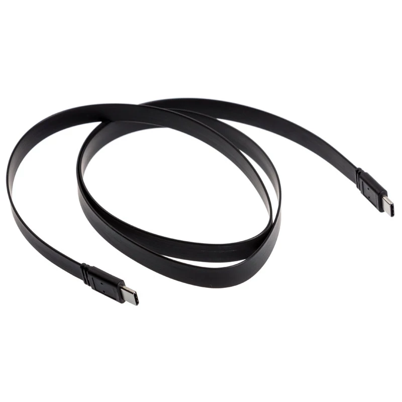USB-kaapeli Akasa AK-CBUB46-10BK USB 3.2 Gen 2 1 m musta