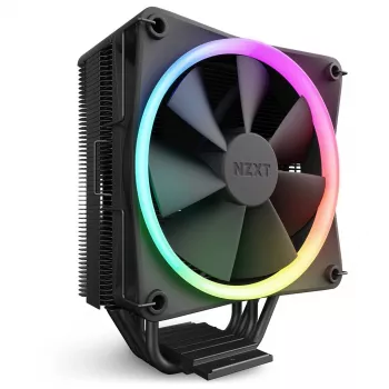 NZXT T120 RGB prosessorin ilmajäähdytin 12 cm musta 1 kpl