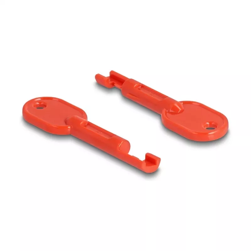 Porttitulppa DeLOCK 20929 RJ45 10 kpl punainen