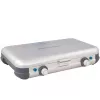 Kannettava grillikeitin Campingaz 2213311, 2 aluetta, 5,4 kg, 490×350 mm, musta/harmaa/hopea
