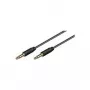 Microconnect IPOD012 audiokaapeli 1 m 3,5 mm musta