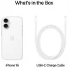 MATKAPUHELIN IPHONE 16/128GB VALKOINEN MYE93 APPLE