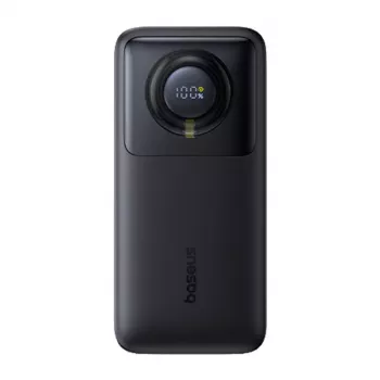 Powerbank Baseus Free2Pull 20000mAh 65W + kaapeli (musta)