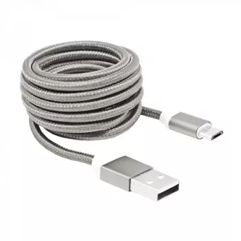 Sbox USB->Micro USB M/M 1,5 m USB-10315W valkoinen