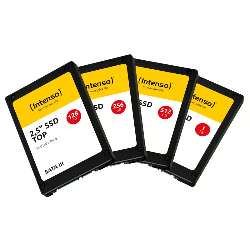 Intenso SSD||256GB|SATA 3.0|SLC|Kirjoitusnopeus 500 MBytes/sec|Lukunopeus 520 MBytes/sec|2,5|3812440