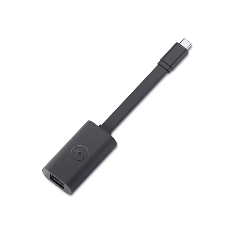 Dell SA224 - verkkosovitin - USB-C - 10M/100M/1G/2,5 Gigabit Ethernet x 1 (DELL-SA224-BK)